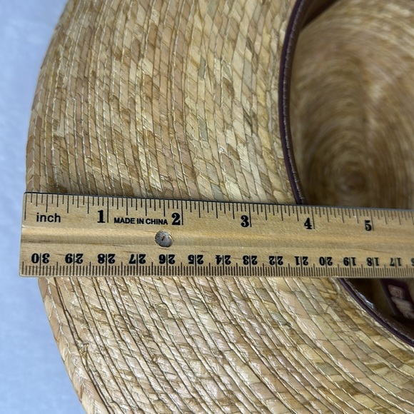 Turner Hat Company Bull Rider Straw Hat 71/8 - Picture 10 of 10
